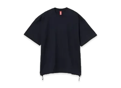 BEAMS JAPAN x LOOPWHEELER Loose Fit Fake In T-Shirt "Navy"