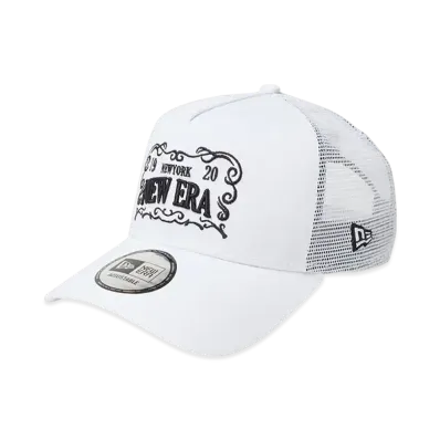 NEW ERA 9Forty A-Frame Frame Logo "White"