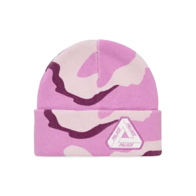 PALACE Tri-Ferg Beanie "Desert Camo Pinks"