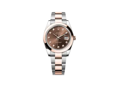 ROLEX Datejust 41 in Oystersteel and Everose Gold "Everose Gold"