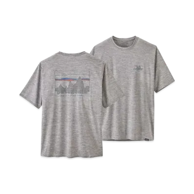 Patagonia Men's Cap Cool Daily Graphic Shirt "Grey"