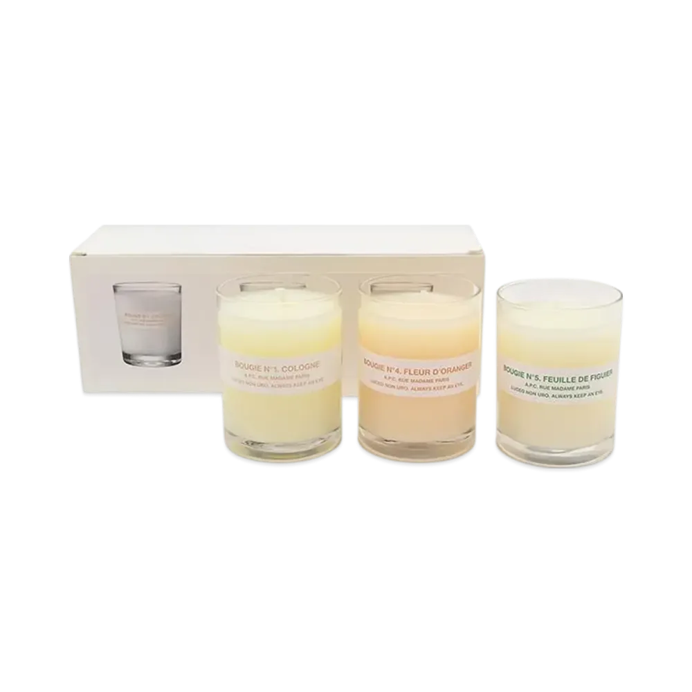 A.P.C. Small Candles Various Scents "Multi"