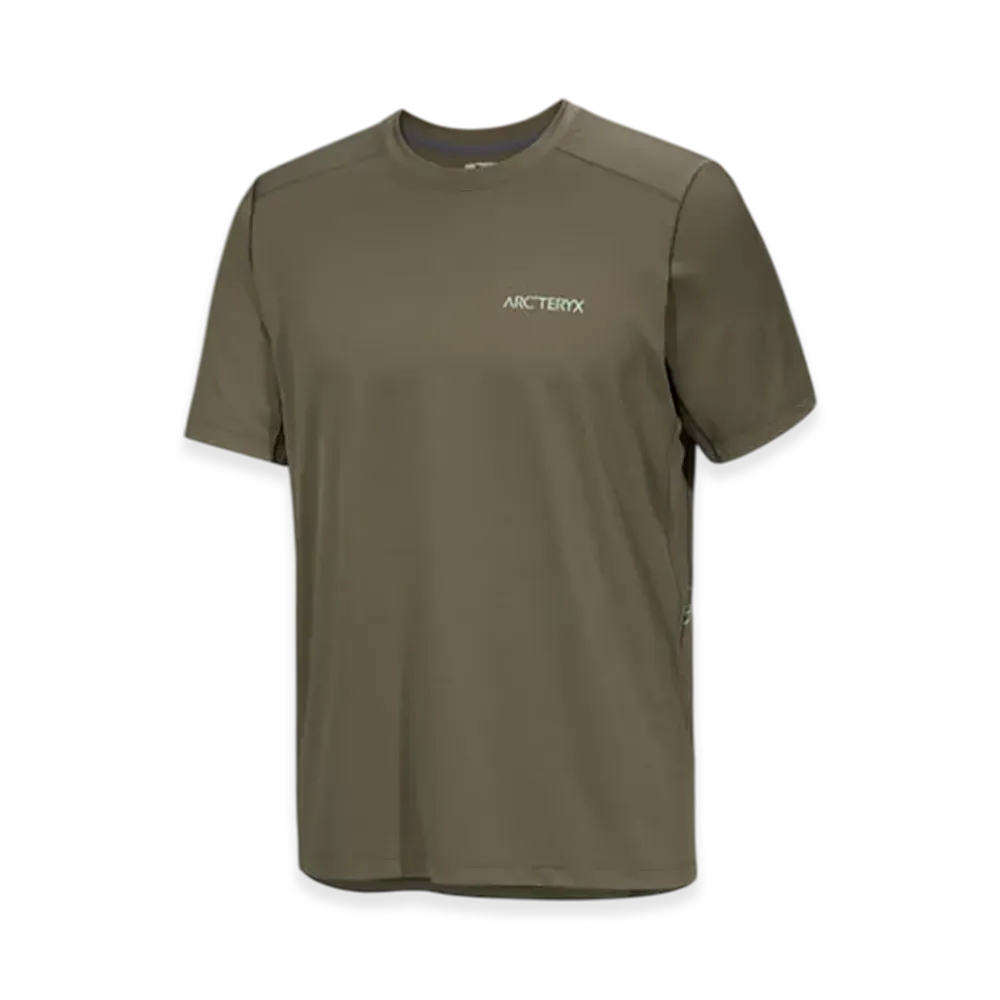 ARC'TERYX Cormac Arcbird Logo SS Men's "Tatsu Heather/Stone Green" X000010256