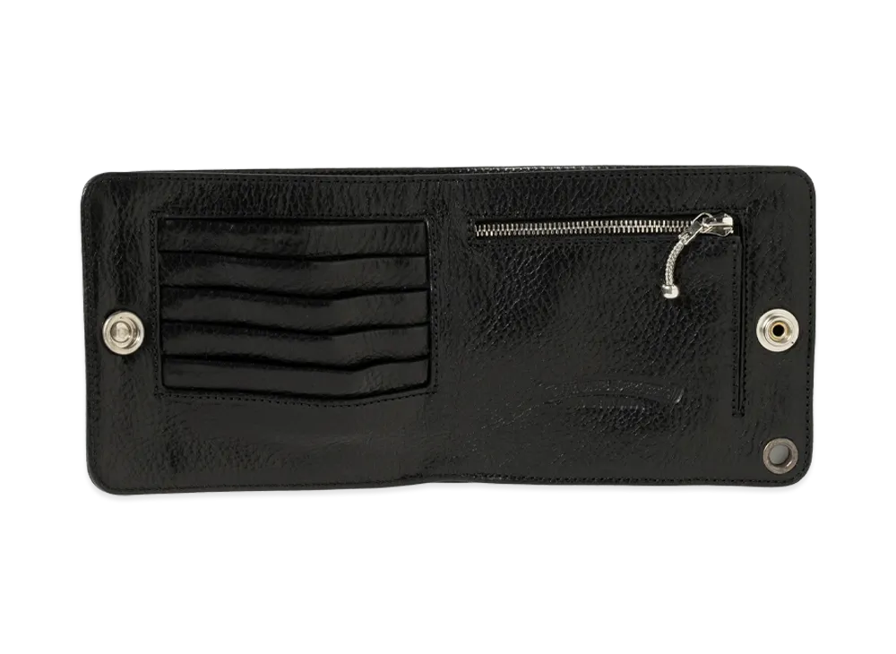 クロムハーツ 1スナップ クロスボタン ウォレット 