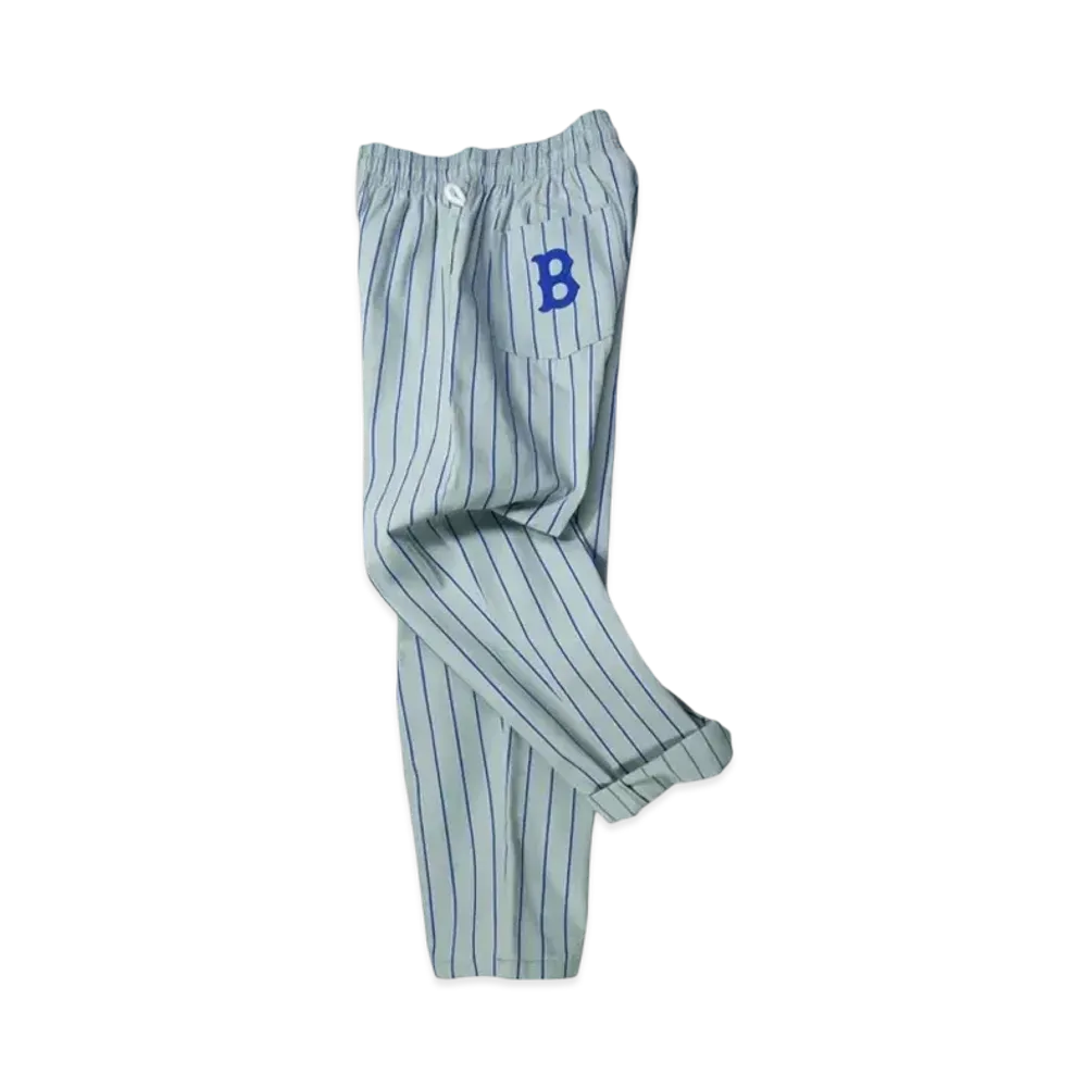 COOKMAN Ballpark Chefpants Collection Chef Pants Stripe "Gray"