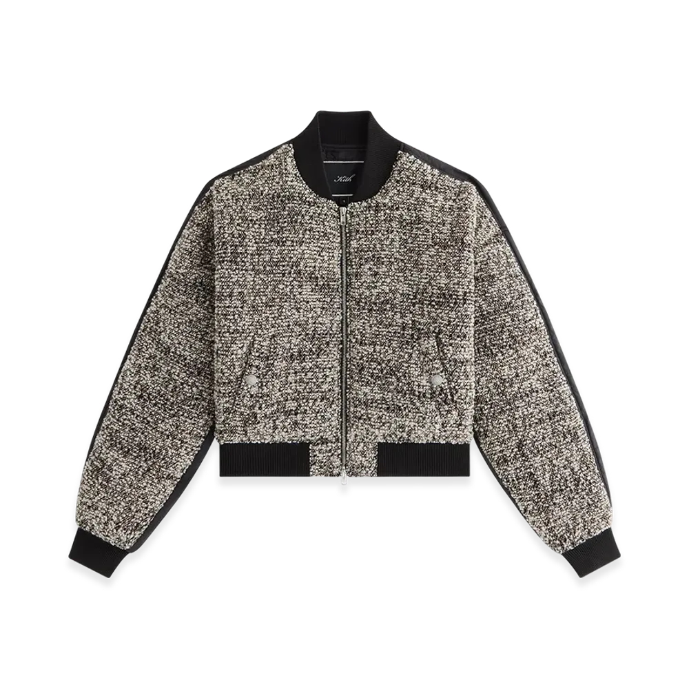 Kith Women Celia Boucle Bomber "Black"