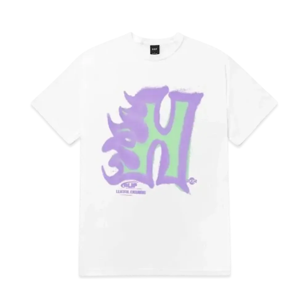 HUF Spring 24 Heat Wave Tee "White"
