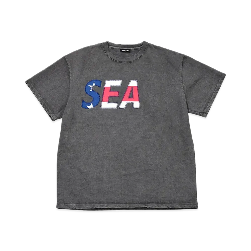 WIND AND SEA Signature Usa S/S Tee "Black"