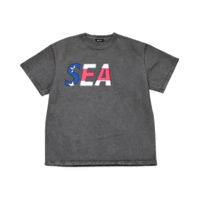 WIND AND SEA Signature Usa S/S Tee "Black"
