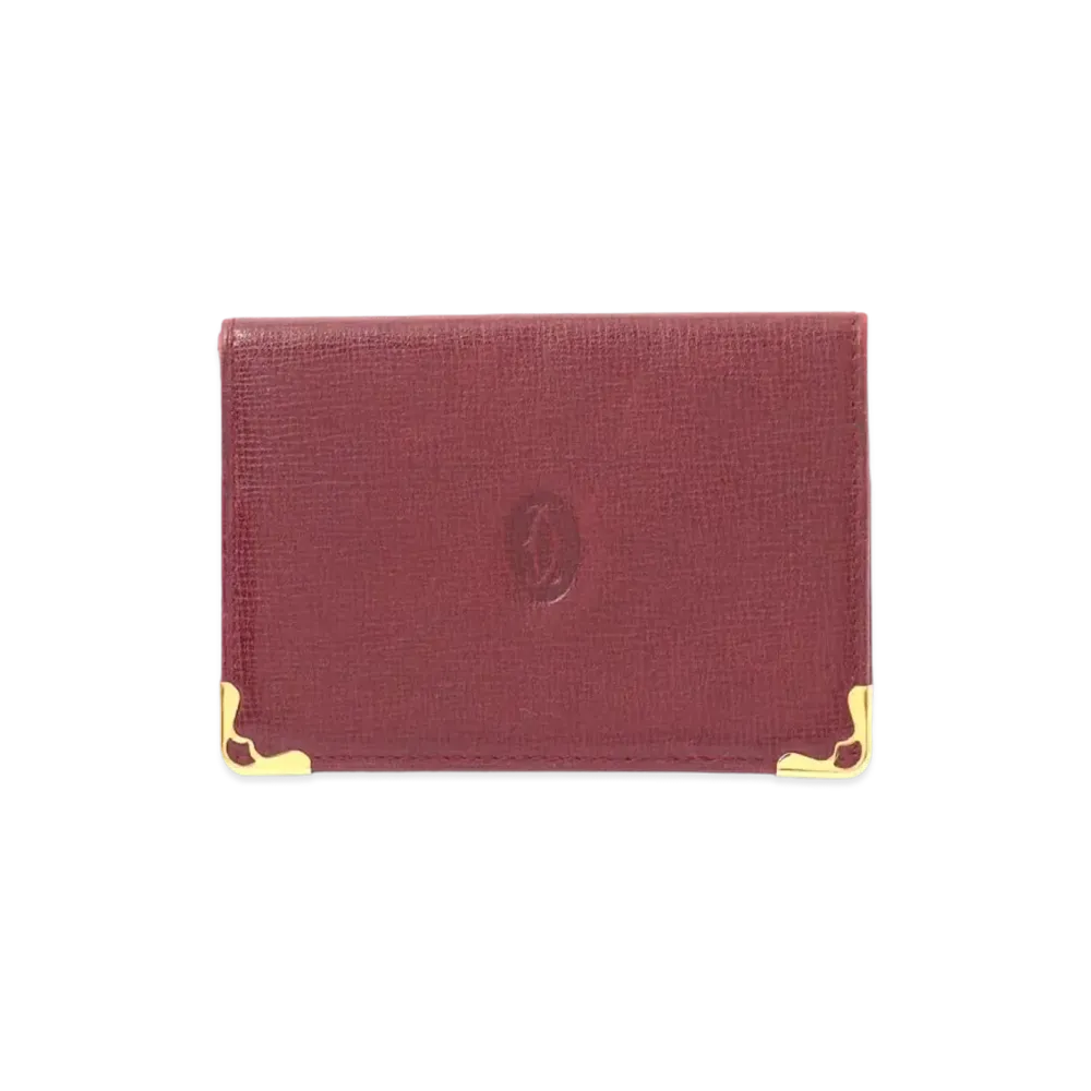 Cartier Must Line Card Case "Bordeaux"