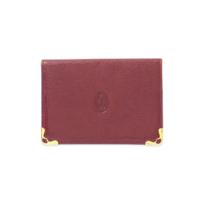 Cartier Must Line Card Case "Bordeaux"