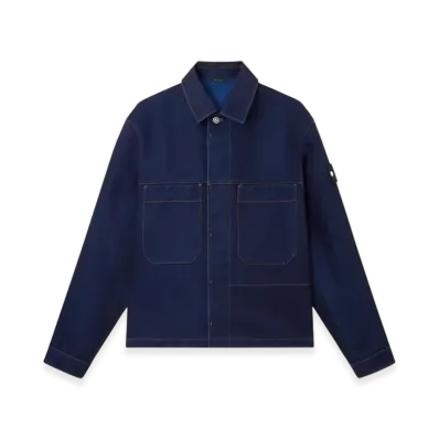 Stone Island Q100027 Indigo Polypropylene Denim-Rinsed "Blue"