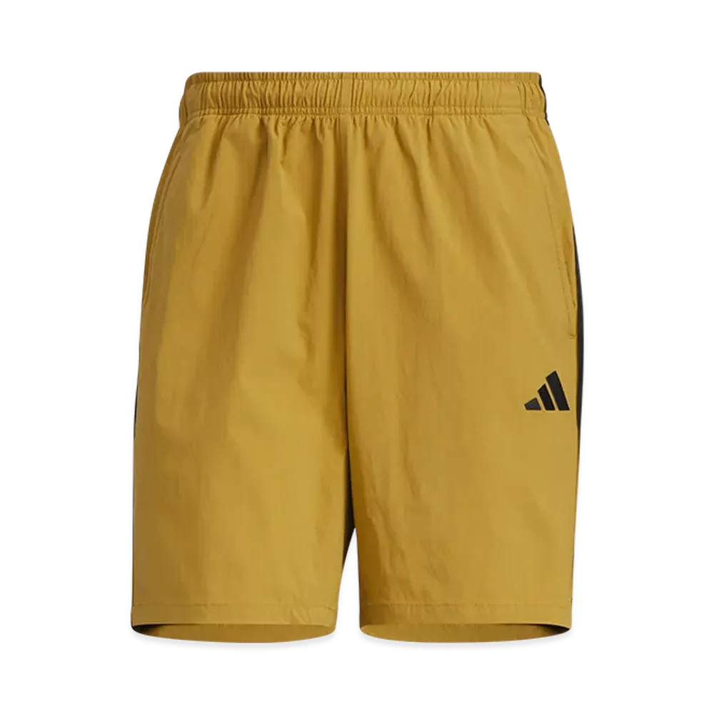 adidas Essentials Plus Loose Fit Three Stripes Woven Shorts "Preloved Bronze"