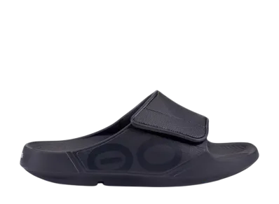 OOFOS OOahh Sport Flex "Black/Matte Black"