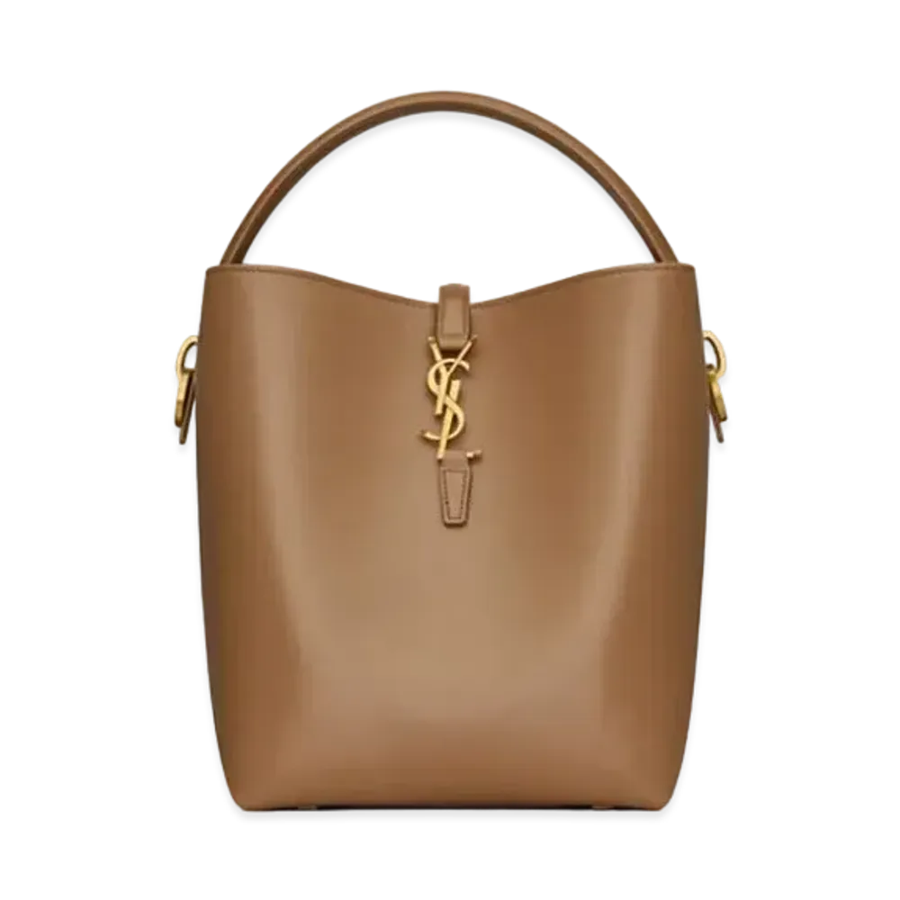 Saint Laurent LE 37 in Shiny Leather "Dark Cork"