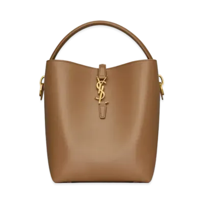 Saint Laurent LE 37 in Shiny Leather "Dark Cork"