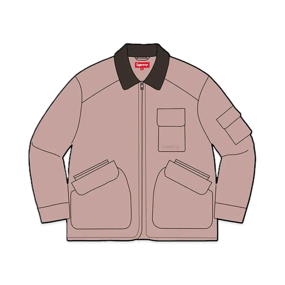 Supreme Cotton Utility Jacket "Dusty Lilac"
