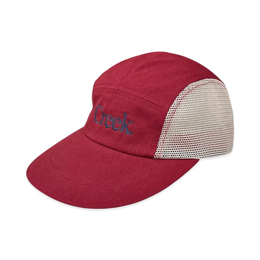 Creek Angler's Device Mesh Cap "Red"