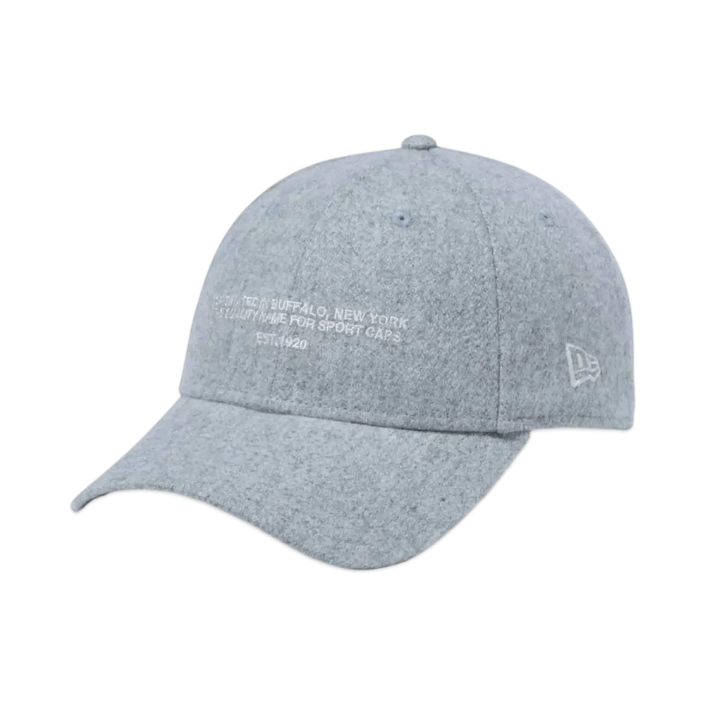 NEW ERA 9Forty Fabric Series Melton "Gray"