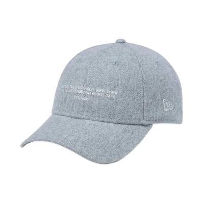 NEW ERA 9Forty Fabric Series Melton "Gray"