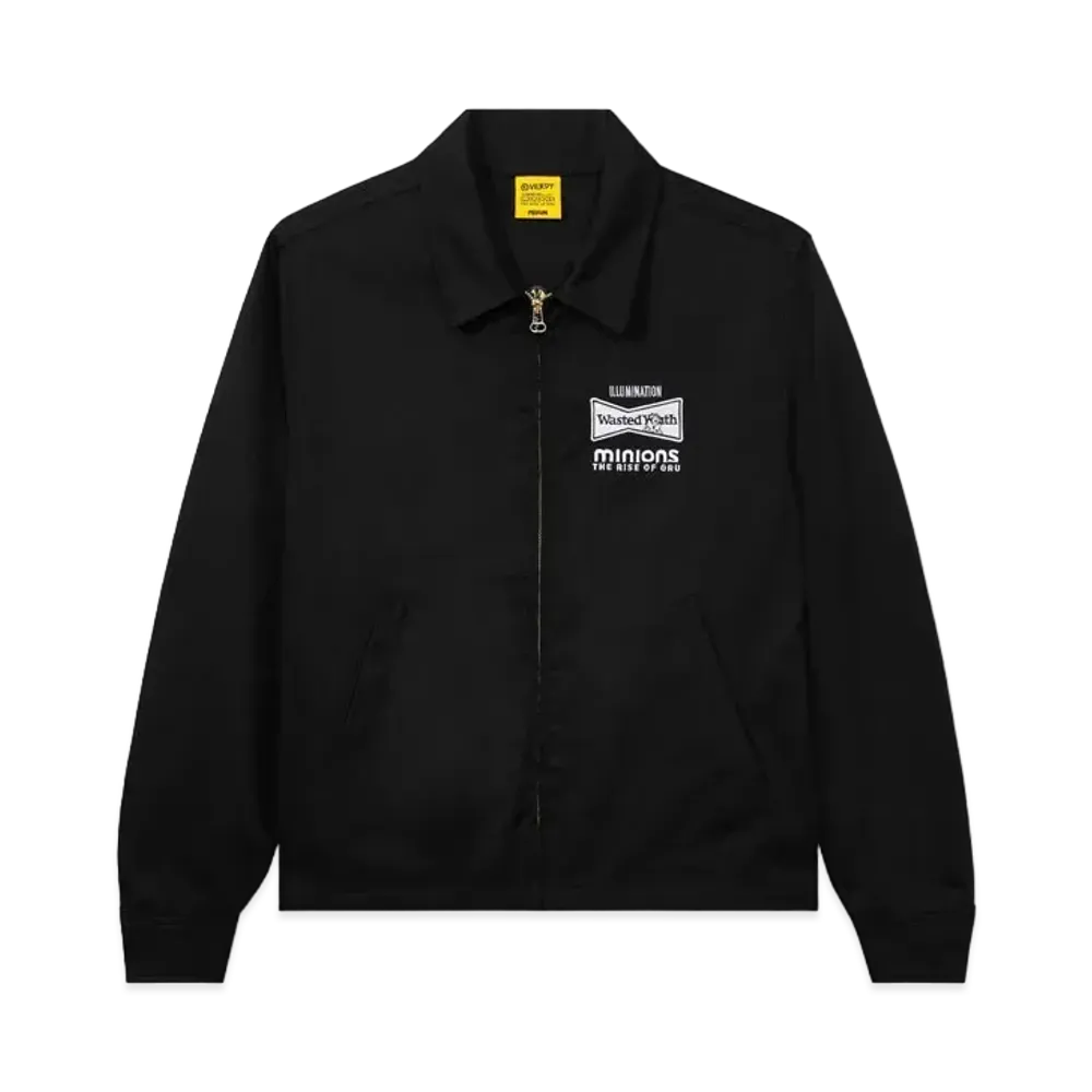 Wasted Youth x MINIONS JACKET "Black" / VERDY