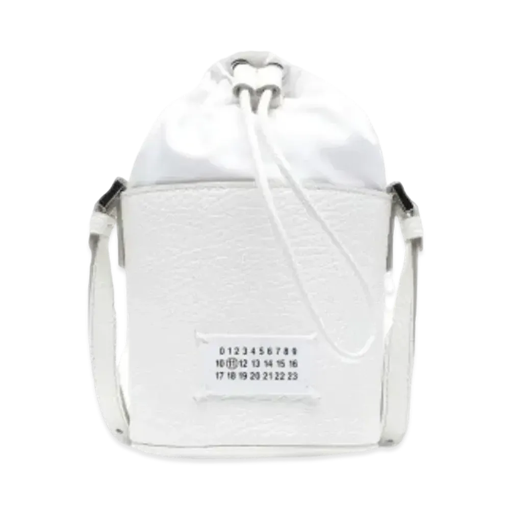Maison Margiela 5AC Micro Bucket Bag "White"