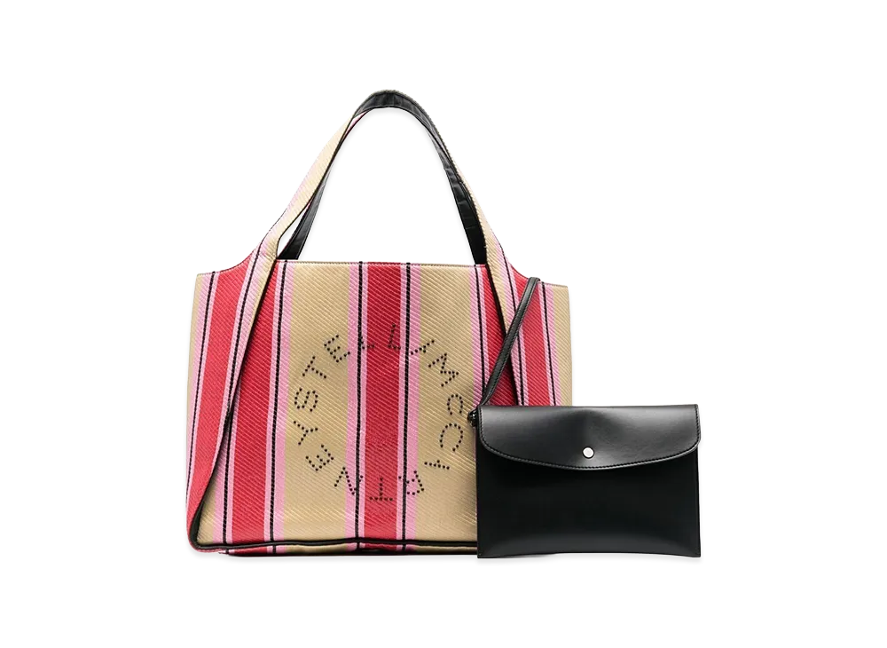 STELLA McCARTNEY Women's Bag In Multicolored Raffia "Multicolor"