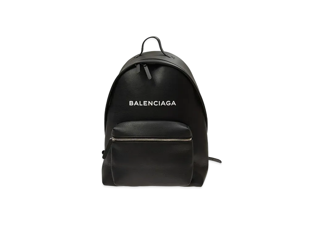 BALENCIAGA Leather Backpack "Black"