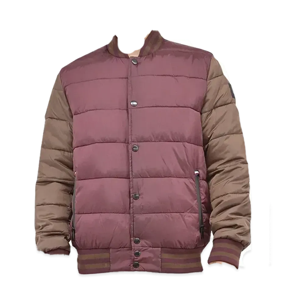 TOMMY HILFIGER Quilted Batting Varsity Bomber Jacket Us Model Stadium Jacket Sporty Bicolor "PortColorBlock"