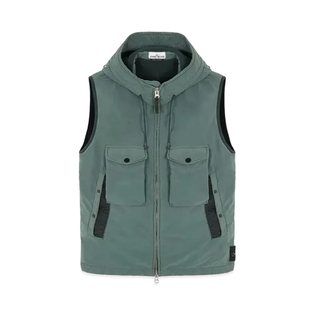 Stone Island G0931 DAVID LIGHT-TC WITH MICROPILE "Sage Green