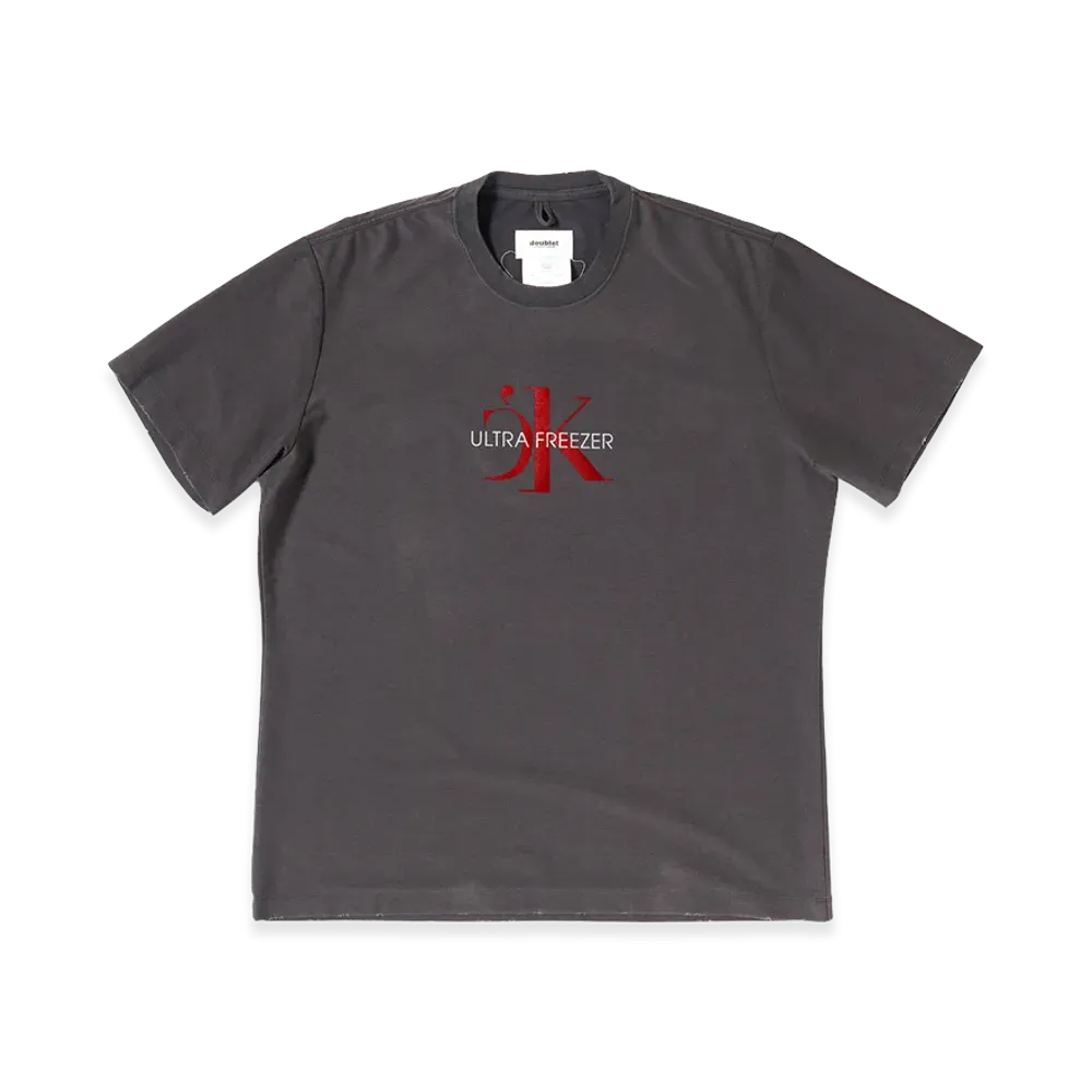 doublet Ultra Freezer Print T-Shirt "Black"