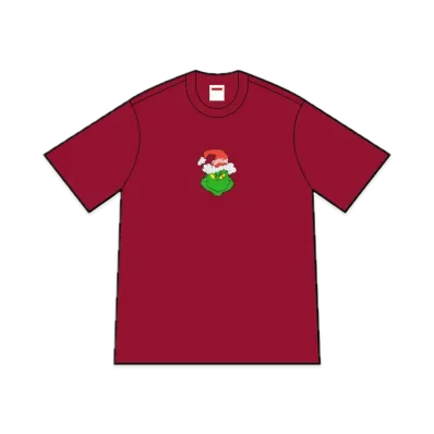 Supreme Grinch Tee "Cardinal"