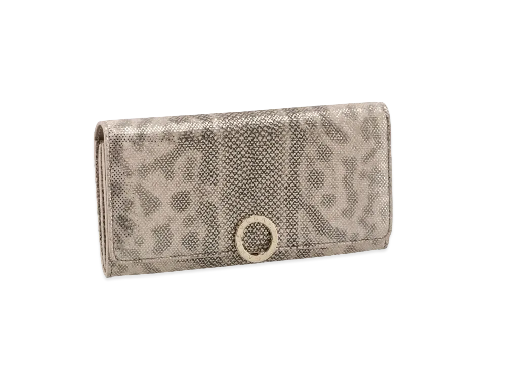 BVLGARI BVLGARI Large Wallet "Beige"