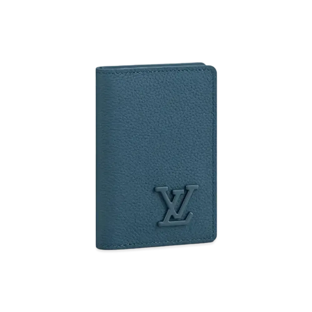 Louis Vuitton Organizer De Posh Aerogram "Blue"