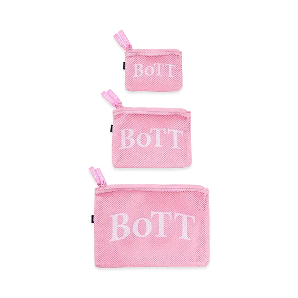 BoTT Mesh Pouch Set "Pink"