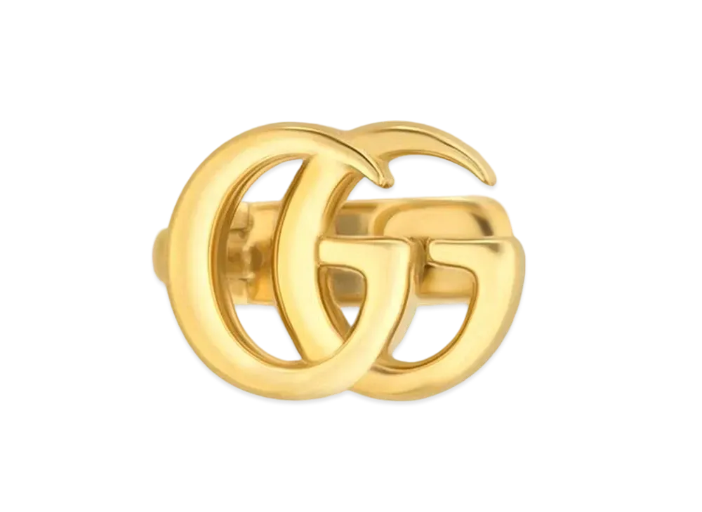 GUCCI Double G Single Earrings "Gold"