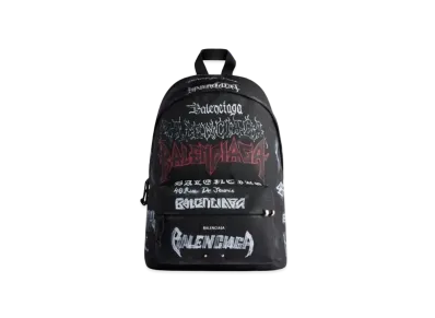 BALENCIAGA Explorer Backpack Diy Metal All Over "Black"
