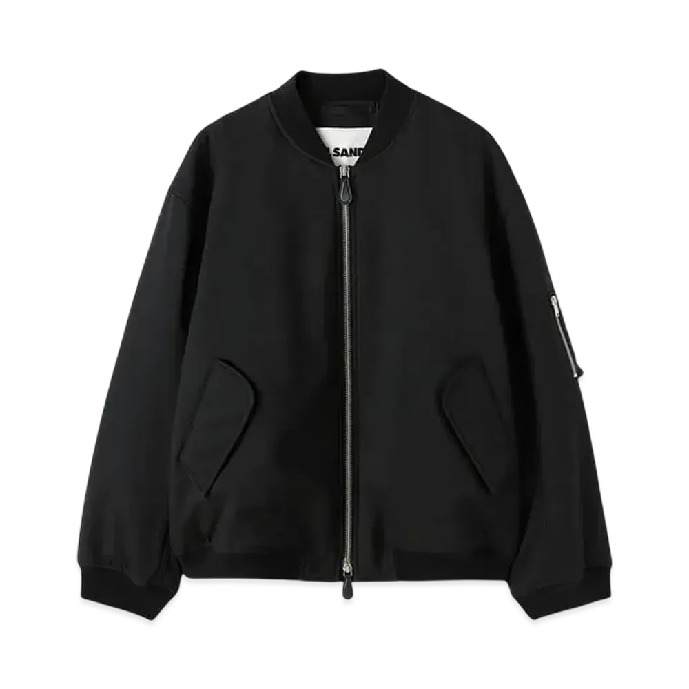 Jil Sander Men's Bomber Jacket "Black"