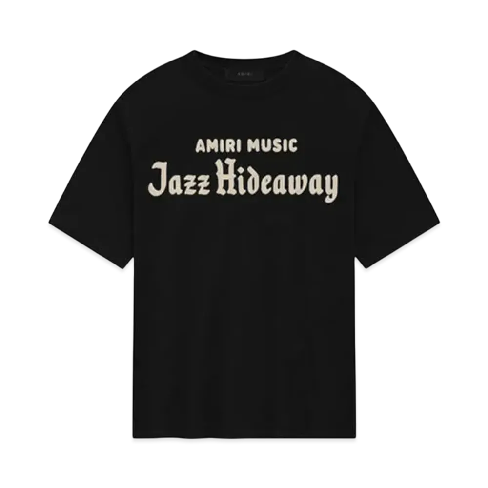 AMIRI Jazz Hideaway Tee "Black"