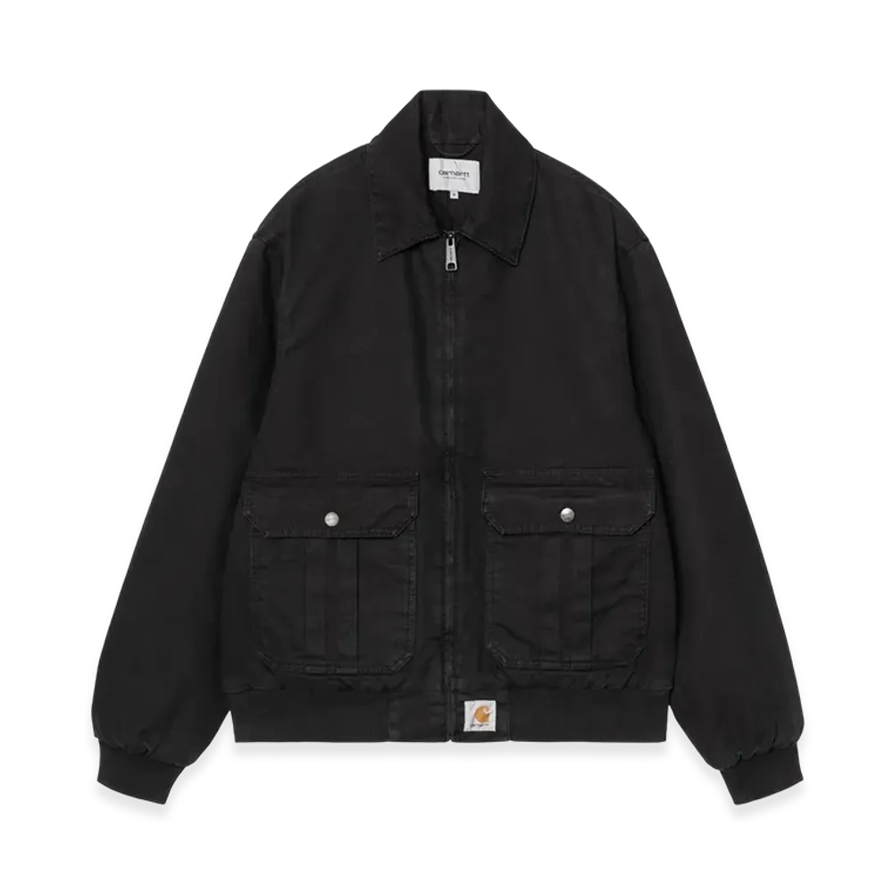 Carhartt WIP Stanton Jacket "Black(Stone Washed)"