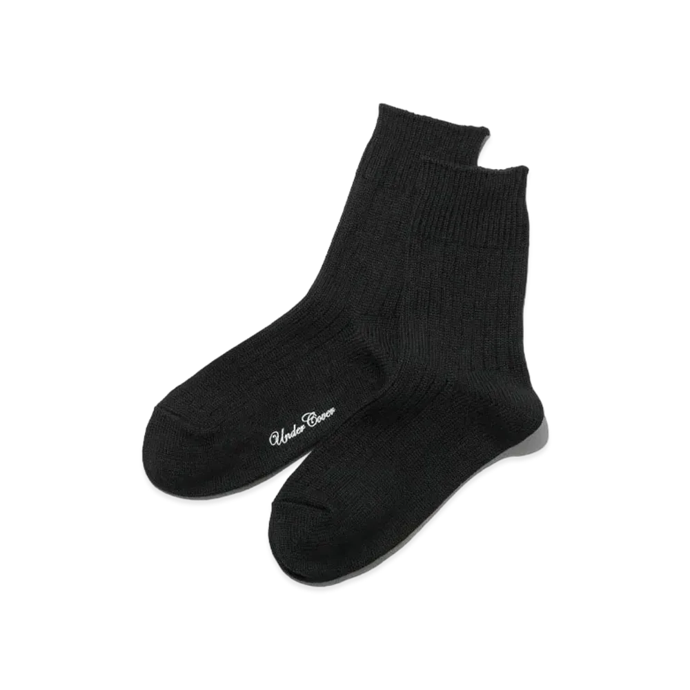UNDERCOVER SOCKS "Black"