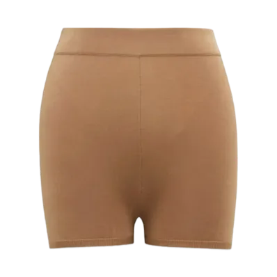 Saint Laurent Women's Knitted Shorts "Dark Beige"