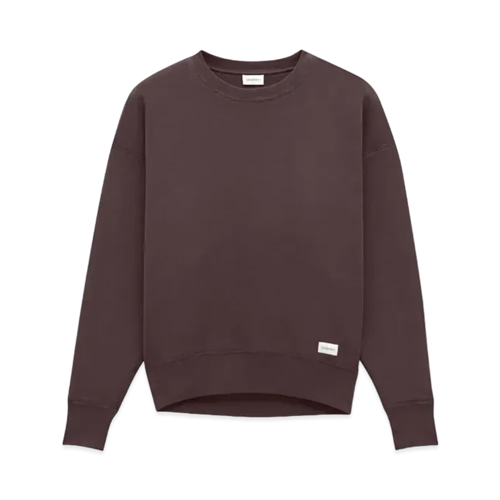 Saint Laurent Women's Saint Laurent Sweatshirt "Taupe Fonce"