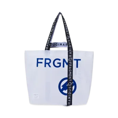 FRAGMENT x RAMIDUS TOTE BAG (L) "White"
