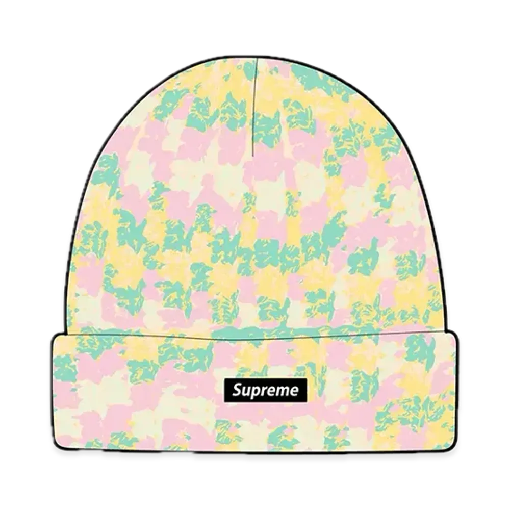 Supreme Crochet Beanie "Yellow"