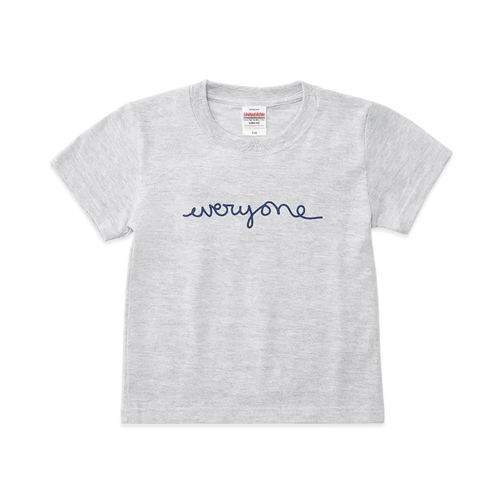 everyone Goodness J.30000 Rooftop Logo Kids Tee Shirt "Ash"