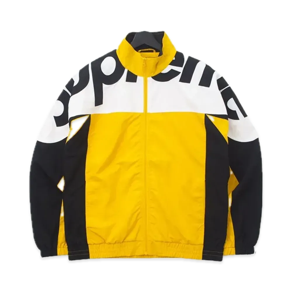 Supreme Shoulder Logo Track Jacket "Yellow"