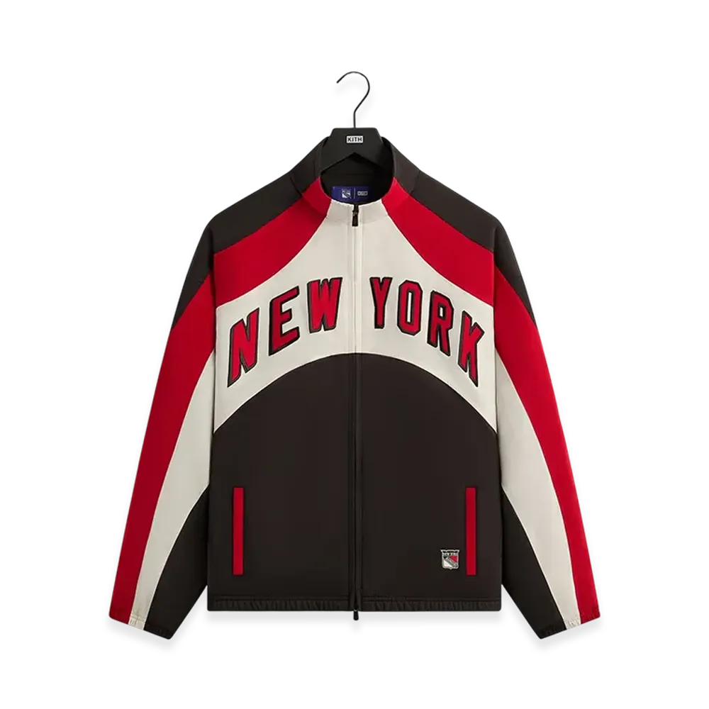Kith x The New York Rangers August Track Jacket "Black"