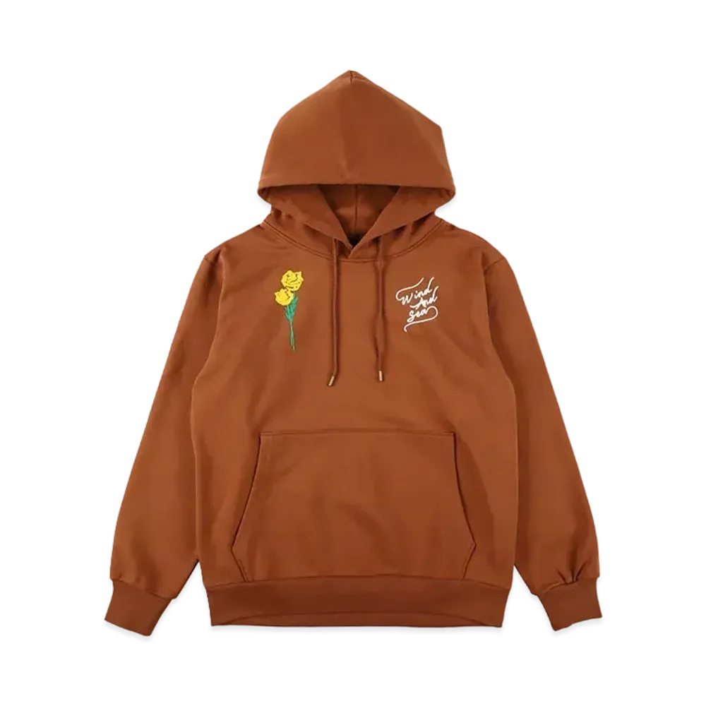 WIND AND SEA Bloom Hoodie "Brown"