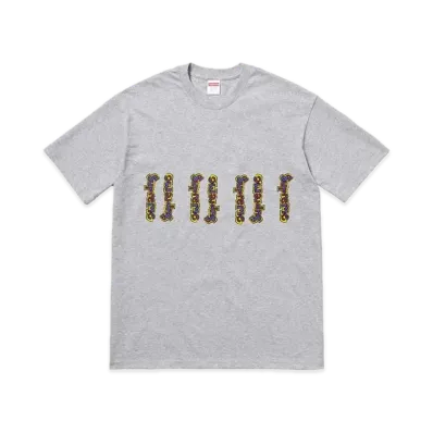 Supreme Gonz Logo Tee "Heather Grey"
